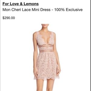 Mon Cheri Dress - For Love & Lemon